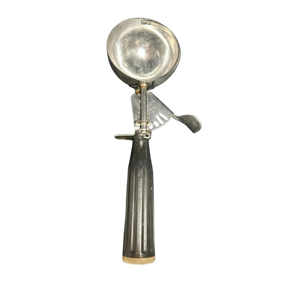 Vintage Vollrath Stainless Steel #6 Ice Cream Scoop 9" x 3"